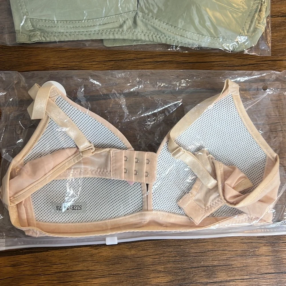 Set‎ of 3- Amazon Seamless Wire Free Bras- Small